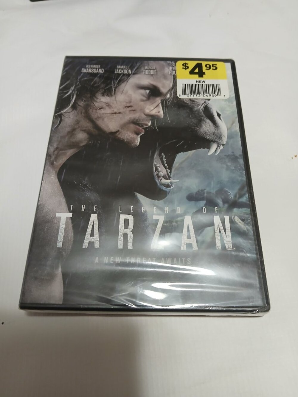 The Legend of Tarzan 2016 New Sealed DVD Alexander Skarsgard - Bundle & Save